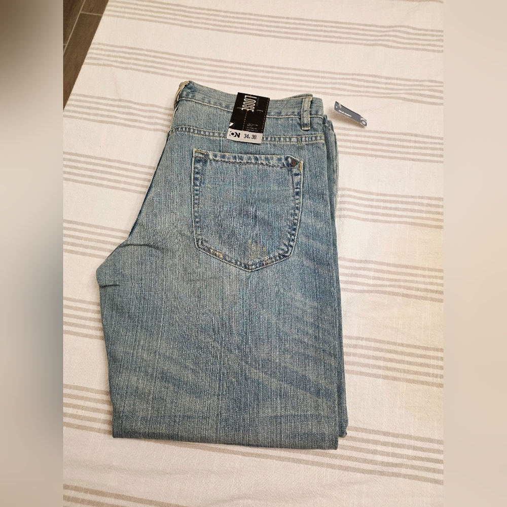 Old Navy Men's Denim Jeans in Light Blue